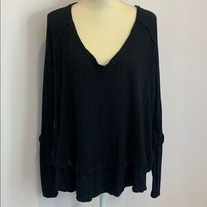 "WE THE FREE" Oversized Thumbhole Long Sleeved shirt